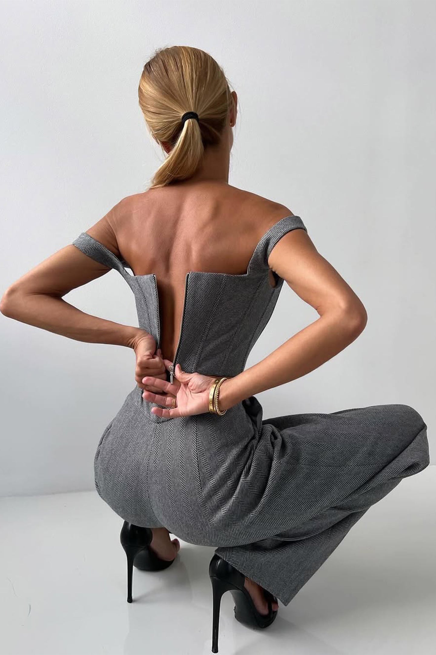 James & Elly™ | Double-Breasted Blazer Set