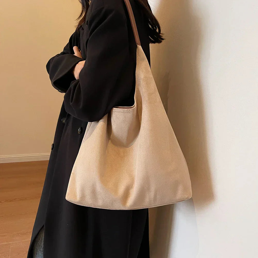 Jada | Suede Tote Bag