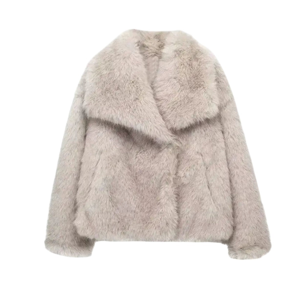 James & Elly™ | Faux Fur Jacket