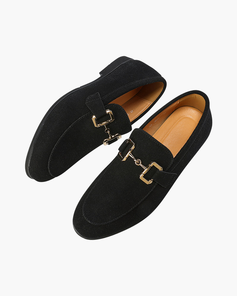 James & Elly™ | Luxury Suede Loafers