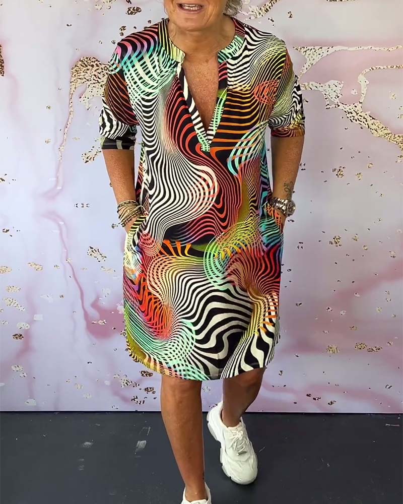 James & Elly™ | Illusion Dress with T-Shirt Cut