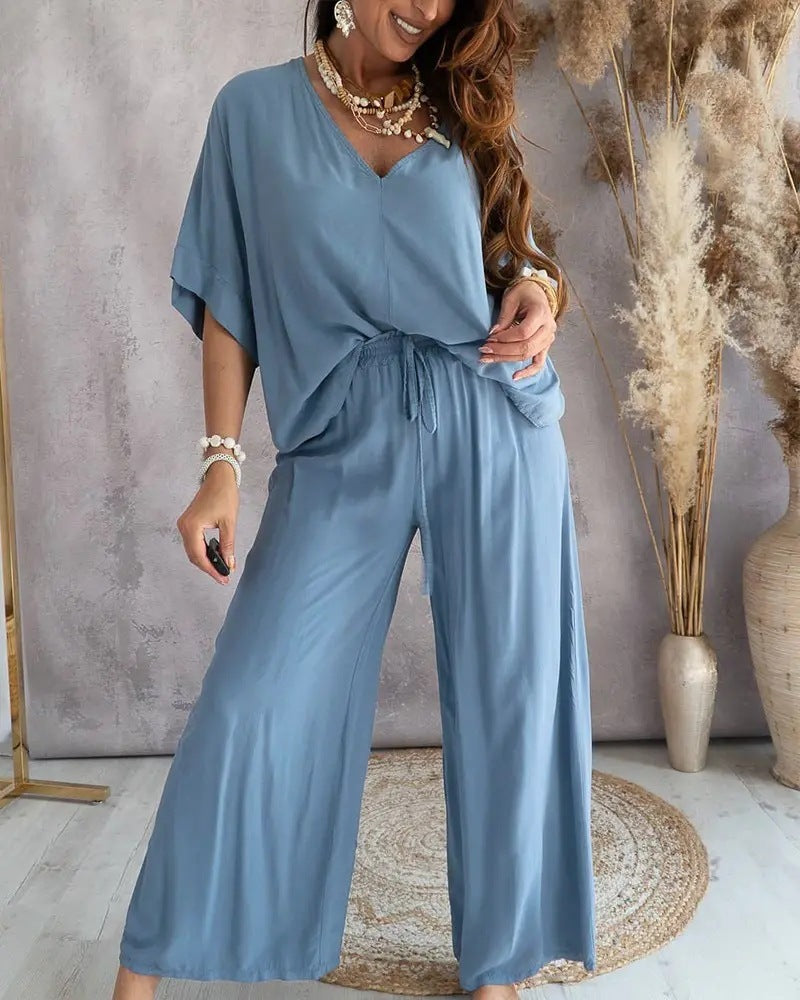 James & Elly™ | Boho Relaxed Loungewear Set