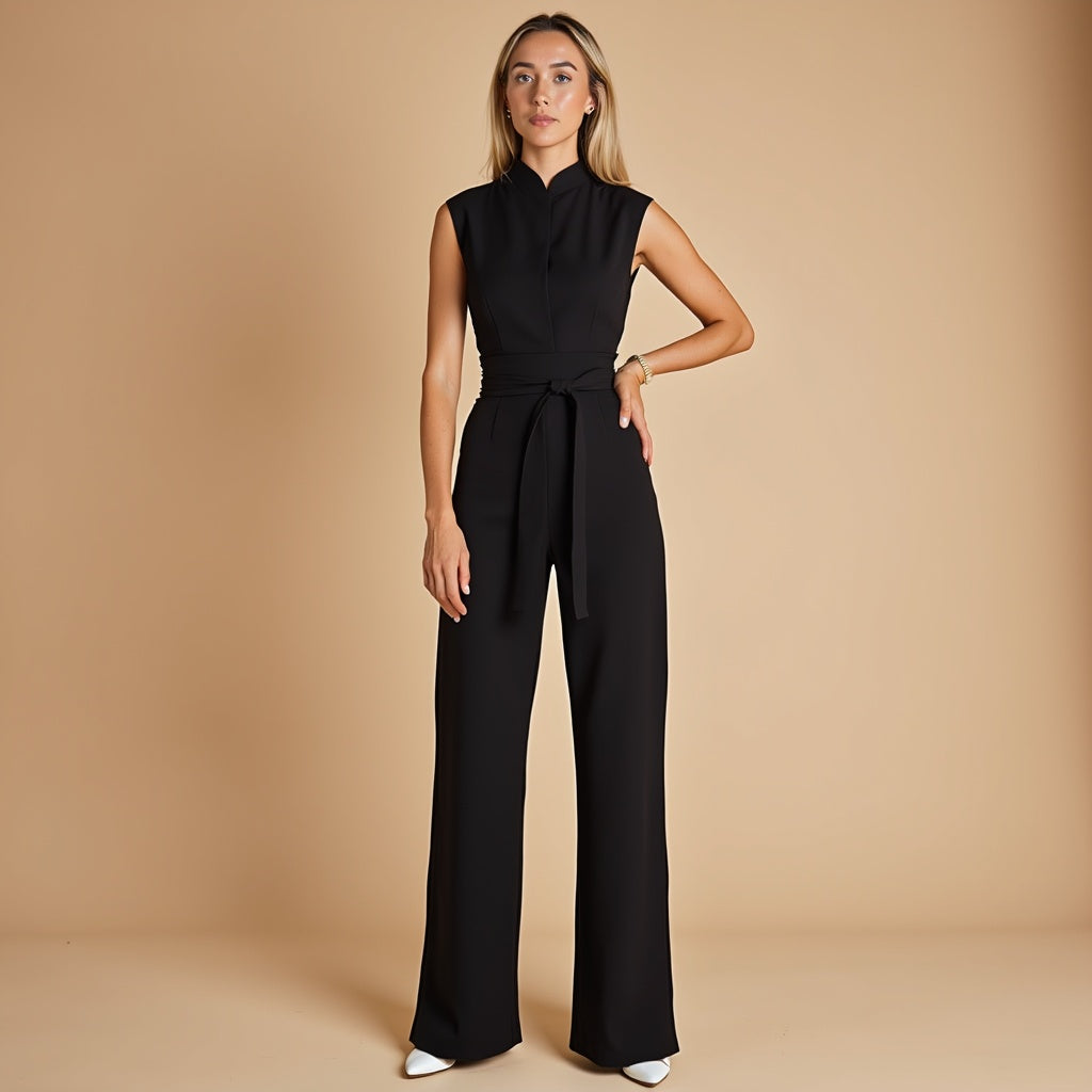 James & Elly™ | Elegant jumpsuit with belt