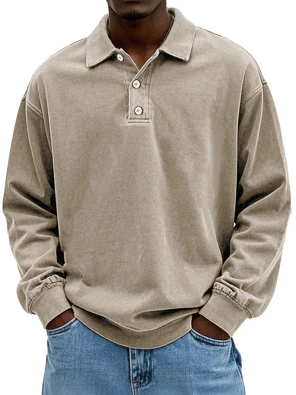 Jean | Stylish Long Sleeve Polo